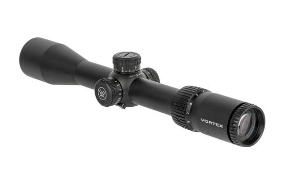 Vortex Diamondback Tactical 4-16x44mm MRAD rifle scopes feature a fast focus eye piece and side adjustable parallax for optimal view